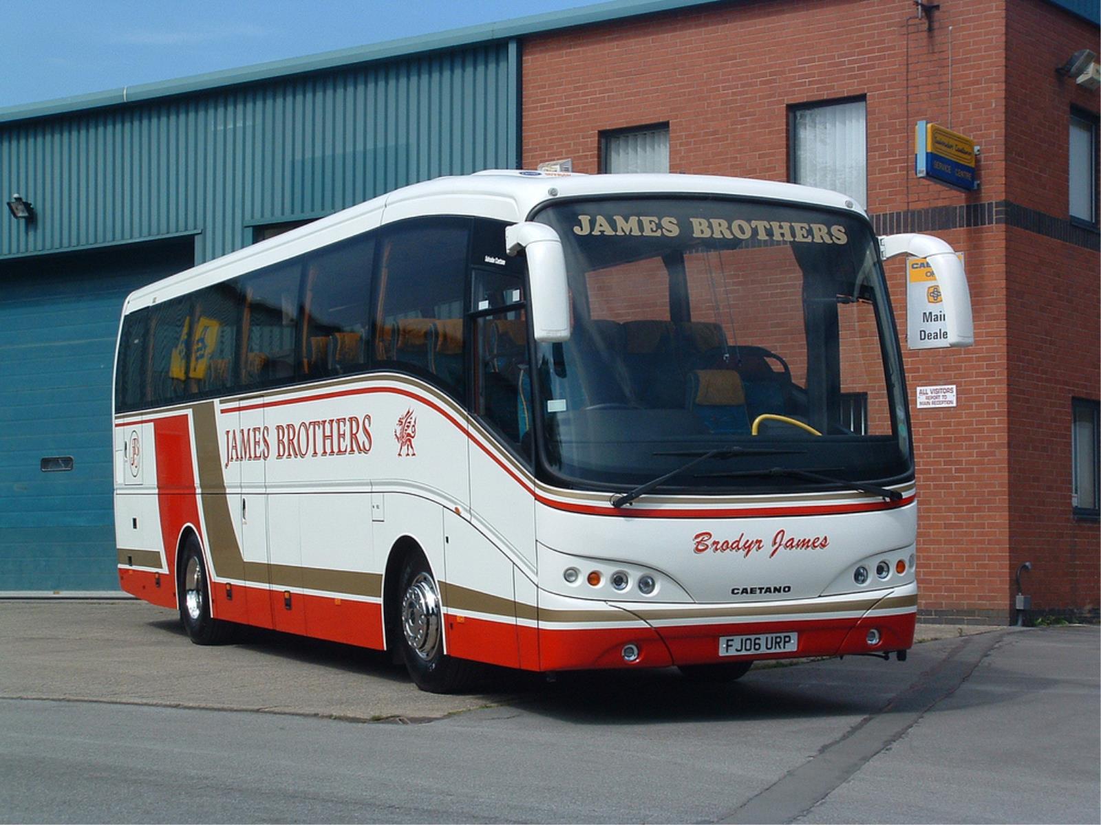 URP 49 Seater Executive CoachBrodyr James Coaches For Hire