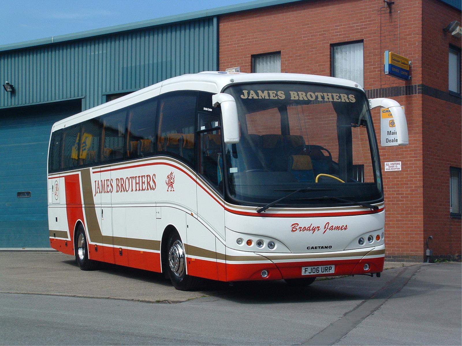 URP 49 Seater Executive CoachBrodyr James Coaches For Hire