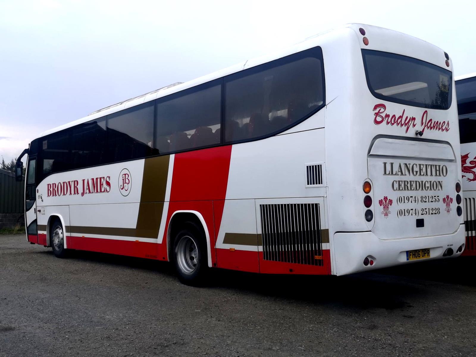 OPR 70 Seater CoachBrodyr James Coaches For Hire