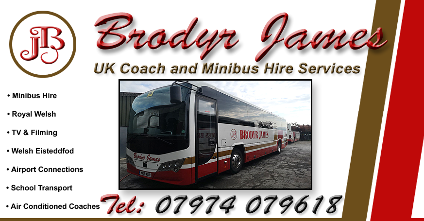 Brodyr James British and Continental Coach Tours Aberystwyth