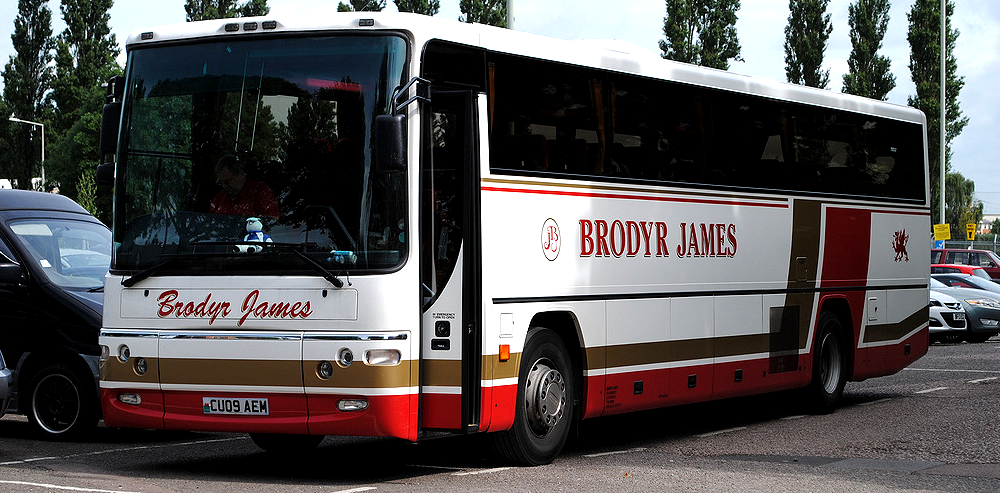 Brodyr James British and Continental Coach Tours Aberystwyth